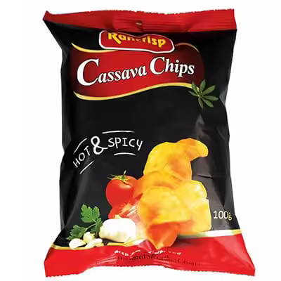 Rancrisp Cassava Chips Hot & Spicy 100g